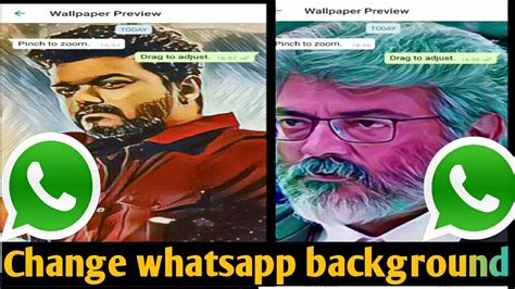 How To Change Whatsapp Home Screen Background Or Wallpaper By Simple