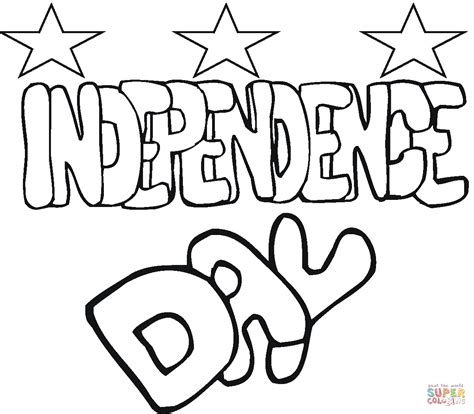 Independence day drawing ideas for kids youtube young children love to sing and dance and this way they will know the importance of the independence day too. Independence Day greetings coloring page | Free Printable ...