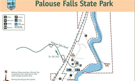Palouse Falls Map Traveling The Pnw