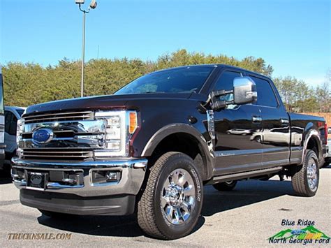 2018 Ford F250 Super Duty King Ranch Crew Cab 4x4 In Magma Red B56368