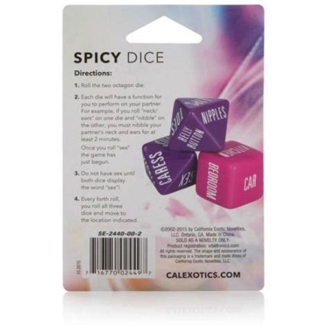 Spicy Dice Sex Toys And Adult Novelties Adult Dvd Empire Free