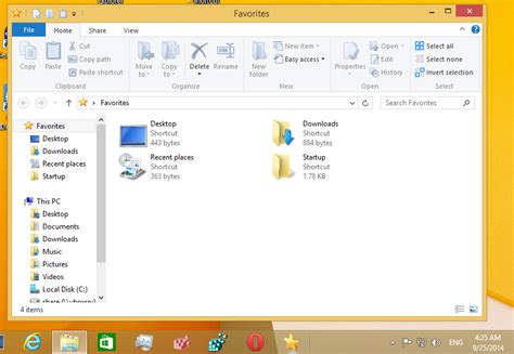 How To Pin Favorites To The Taskbar Or The Start Screen In Windows 8 1 Winaero