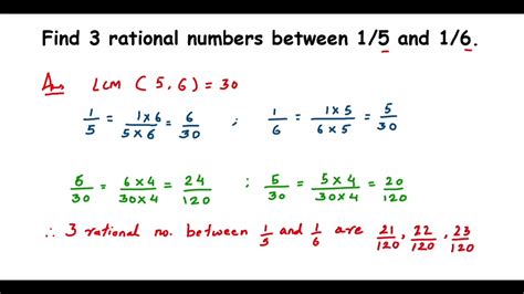 Find 3 Rational Numbers Between 15 And 16 Rational Numbers Class 8