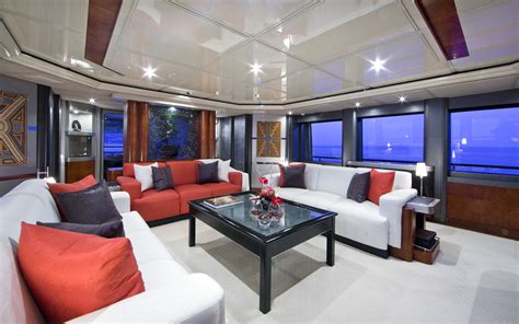 Superyacht Silver Dream Salon — Yacht Charter And Superyacht News