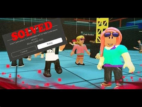 Errors are difficult to fix, and have an unknown duration. Adopt Me Error 610 : Roblox Error Code 610 Solutions Gamer ...