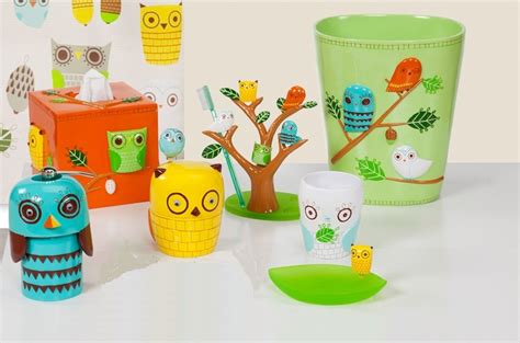 Bathroom decor set owl themed sets amazon target apathyislethalorg. Owl Bathroom Decor