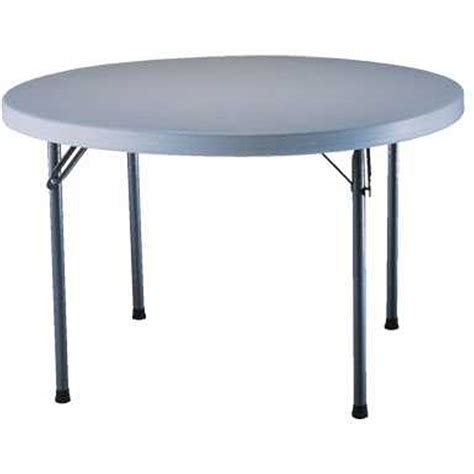 Flash Furniture 32 Inch Round Granite Folding Table In White