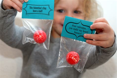 Check out these gift ideas that your special young man will. Bouncy Ball Valentines - Paging Supermom