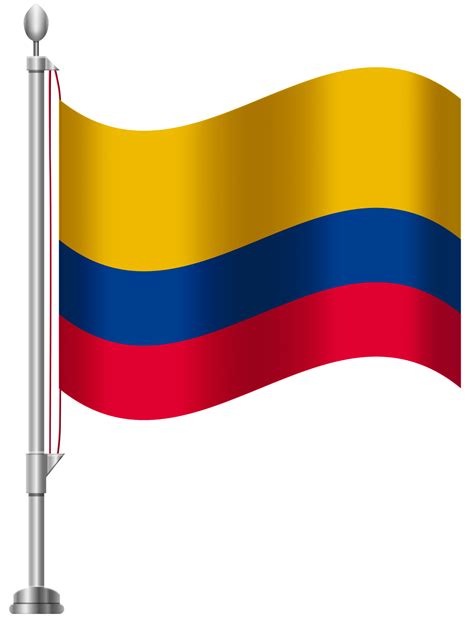 Colombia Flag Png Clip Art