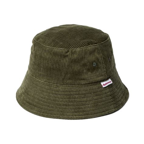 Battenwear Corduroy Bucket Hat Olive Green Garmentory