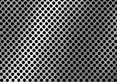 Abstract Silver Metal Background Made From Hexagon Pattern Texture