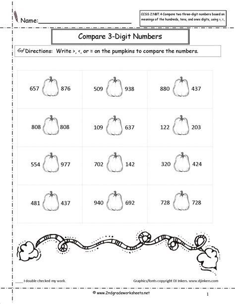 Free Printable 2nd Grade Halloween Worksheets