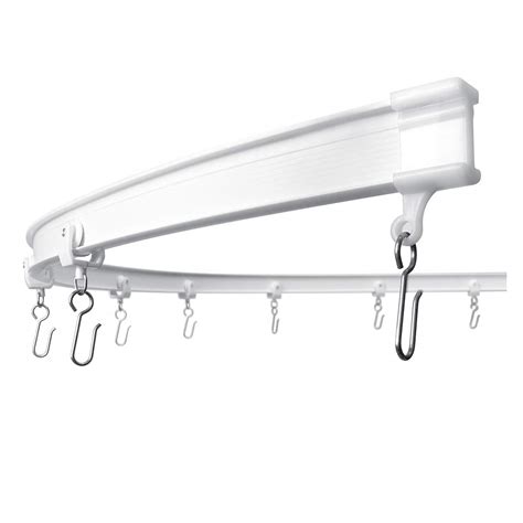 Buy Kxlife Flexible Bendable Ceiling Curtain Rails 16 Ft Curved