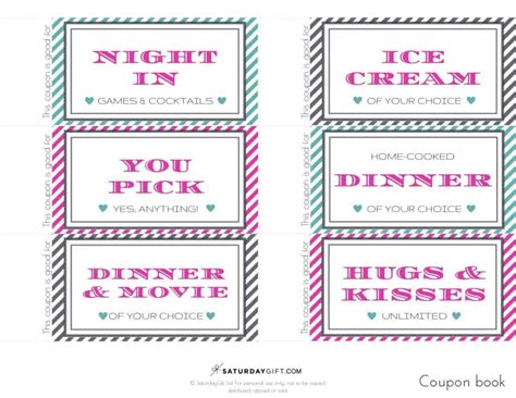 However, if a promo code is labeled. Create a cute Book of Love Coupons using pretty (and free ...
