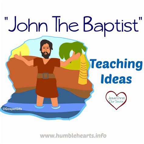 Childrens Sunday School Lesson On John The Baptist - School Walls