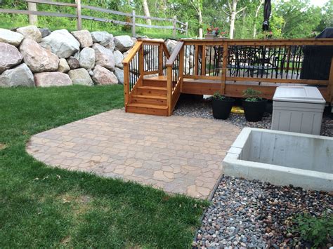 Find the perfect pavers stock photo. Flagstone Paver Patio (With images) | Brick patios, Patio ...