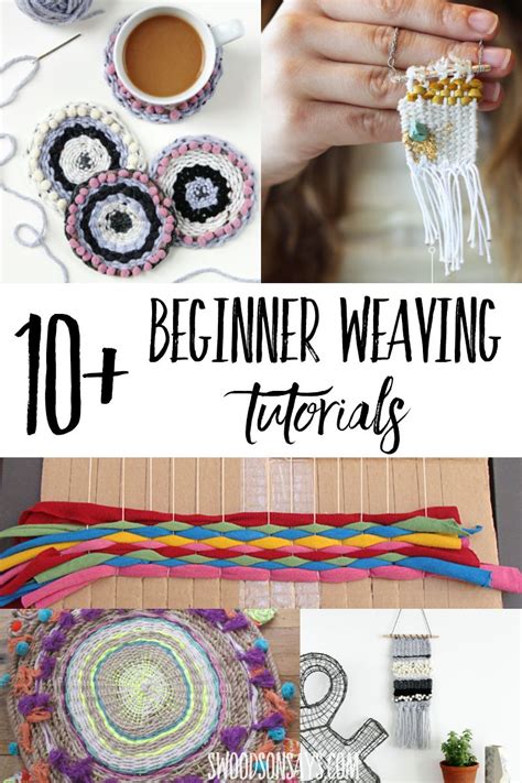 10 Weaving Tutorials For Beginners In 2020 Weaving Tutorial Weaving