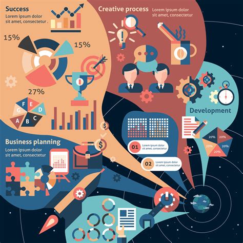 Creative Infographic Set 454767 Vector Art At Vecteezy