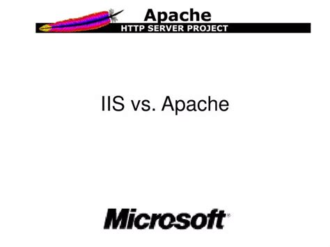Ppt Iis Vs Apache Powerpoint Presentation Free Download Id