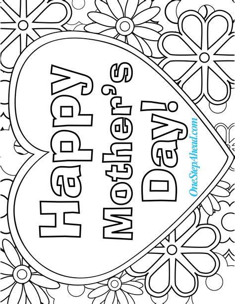 27 Free Printable Mothers Day Coloring Pages For Toddlers Free Wallpaper