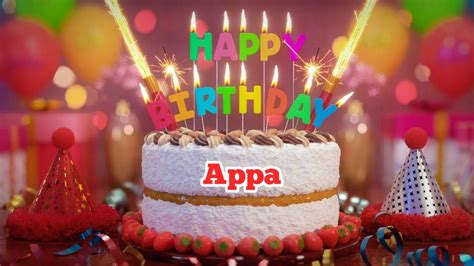 Appa Happy Birthday Song Happy Birthday To You Song Youtube
