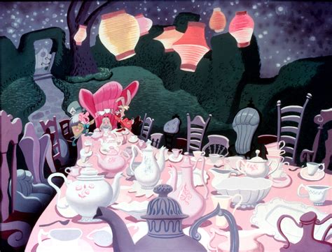 Tea party Alice au pays des merveilles Chapelier fou thé Wonderland