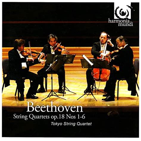 Beethoven String Quartets Op 18 No 1 6 By Tokyo String Quartet On