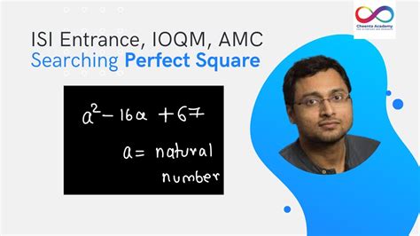 Hidden Square Method In Number Theory Isi Bstat Entrance Obj