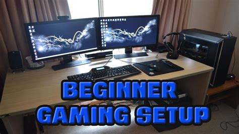 Beginner Gaming Setup 2015 Youtube