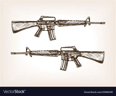 Details 80 Assault Rifle Sketch Ineteachers