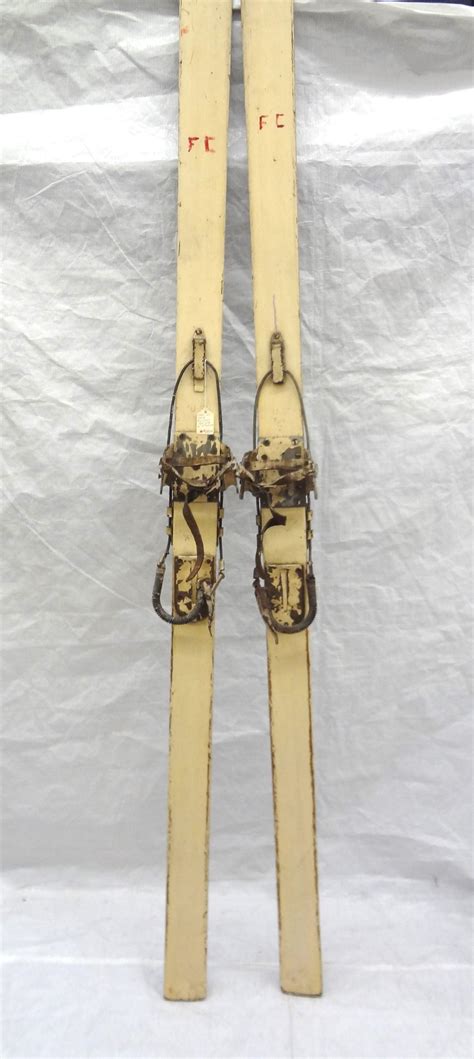 Sold Price Wwii United States Skis Type For Army 10th Mountain
