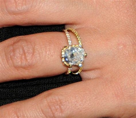 Narrow your search by metal color, metal type, stone type and more to find a unique engagement ring set you'll love. Jessica Alba close up thin gold band engagment ring ...