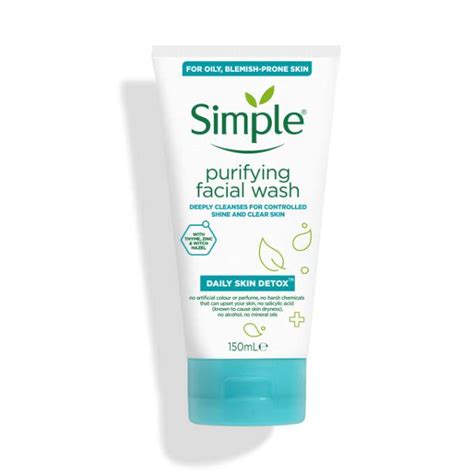 Daily Skin Detox Purifying Face Wash Simple® Skincare