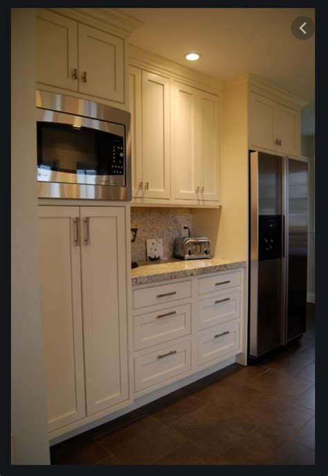 Pantry setup in 2020 | Microwave in kitchen, Built in microwave cabinet