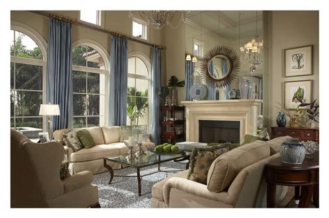 Model Living Room In Naples Fl Midwestern Style Home Home Decor