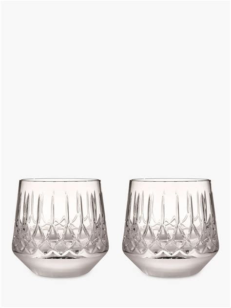 Waterford Crystal Lismore 9oz Old Fashioned Glasses Set Of 4 Glass Designs