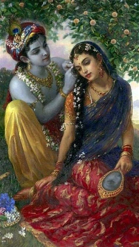 Krishna Radha Aesthetic Krishna Radha Bhakti Hd Phone Wallpaper Peakpx