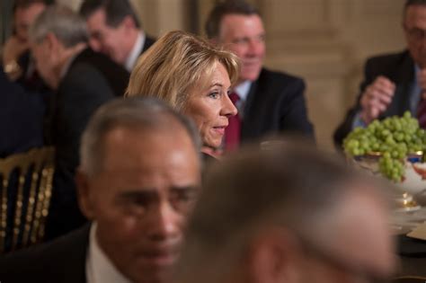 after backlash devos backpedals on remarks on historically black colleges the new york times