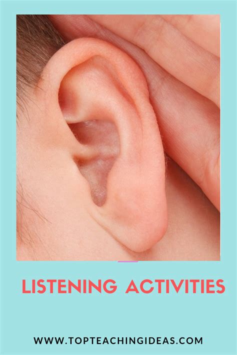 Listening Activities Ideas For Preschool Kids