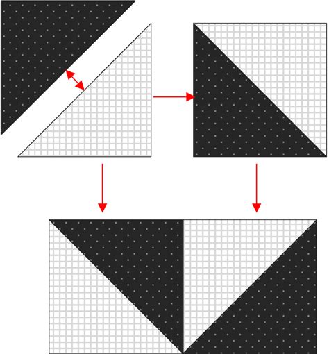Beyond Basic Borders Half Square Triangles Blocks Accuquilt