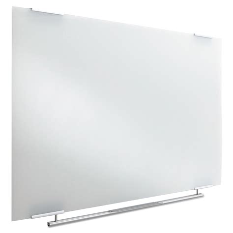 Clarity Glass Dry Erase Board With Aluminum Trim Zerbee