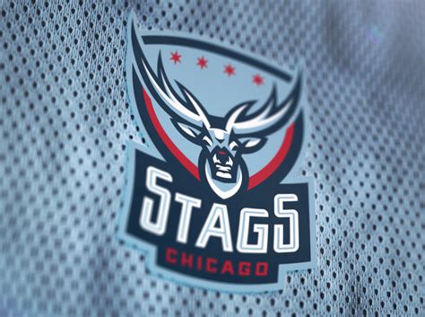Chicago Stags Field Theory Sports Logo Chicago Sport Team Logos