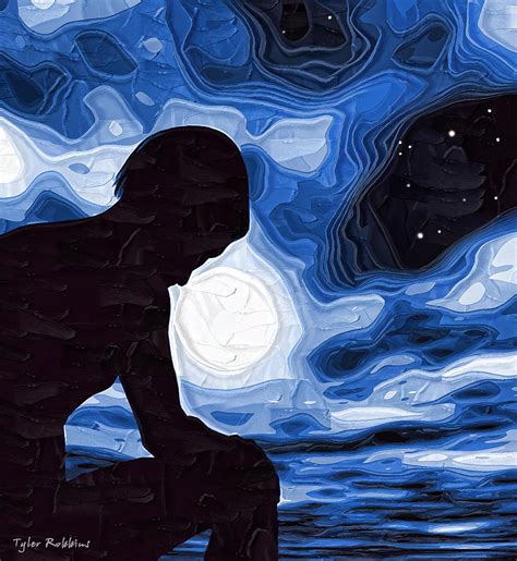 Starry Night Depression Painting By Tyler Robbins Pixels