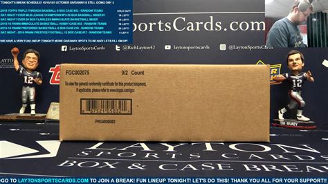 Check spelling or type a new query. Layton Sports Cards Live! - YouTube