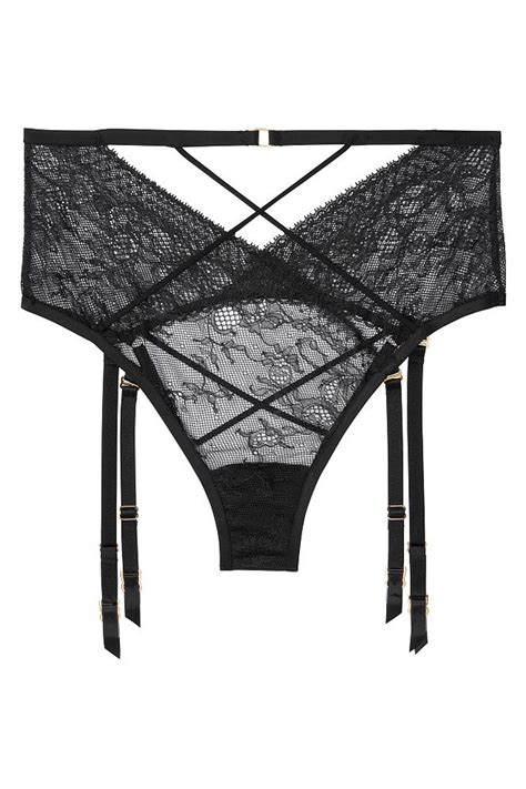 buy victoria s secret high waist lace cheeky panty from the victoria s secret uk online shop