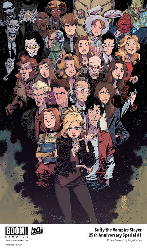Buffy The Vampire Slayers 25th Anniversary From Boom Studios