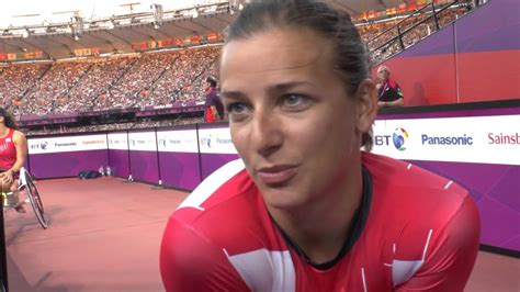 Was unbeaten throughout the year in the world marathon major series, winning in tokyo, boston, london, berlin, chicago and new york. Interview Manuela Schär 100m Final Paralympics 2012 - YouTube