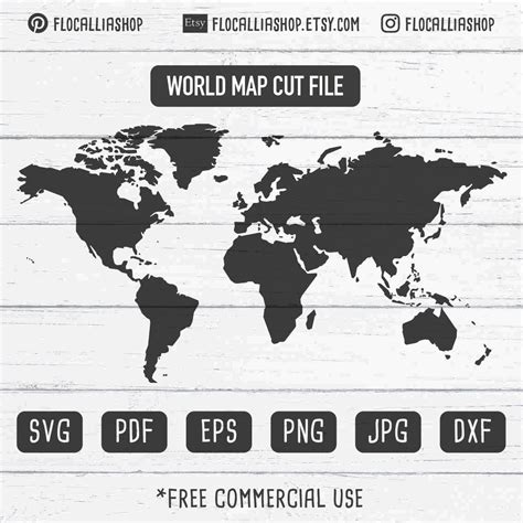 Make the map interactive with mapsvg wordpress map plugin or use it in any custom project. World Map SVG, Travel SVG, World SVG, World Map Clipart ...