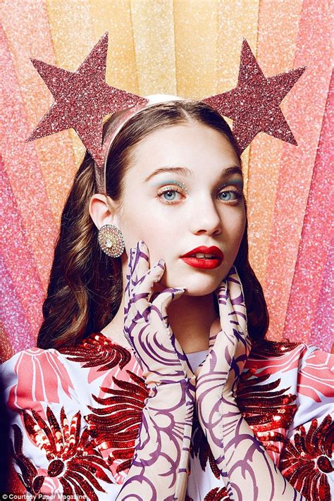 Maddie Ziegler Models A Series Of Dramatic Make Up Looks