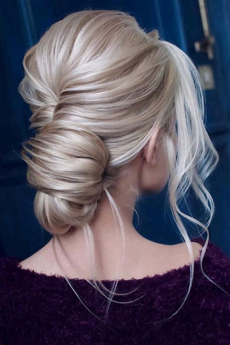 ️ 15 Stunning Low Bun Updo Wedding Hairstyles From Tonyastylist Emma